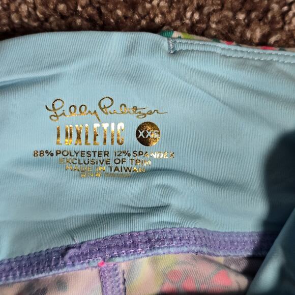 Lilly Pulitzer Luxletic Leggings XXS Womens Floral Print - Picture 3 of 5